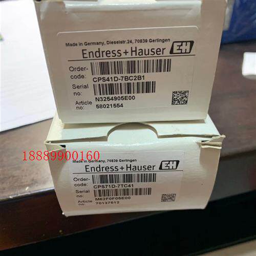E+H的PH电极CPS41D-7BC2B1,带盒需要的密
