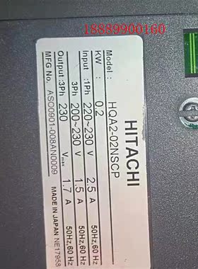 KINGYO伺服驱动HQA2-02NSCP实物拍