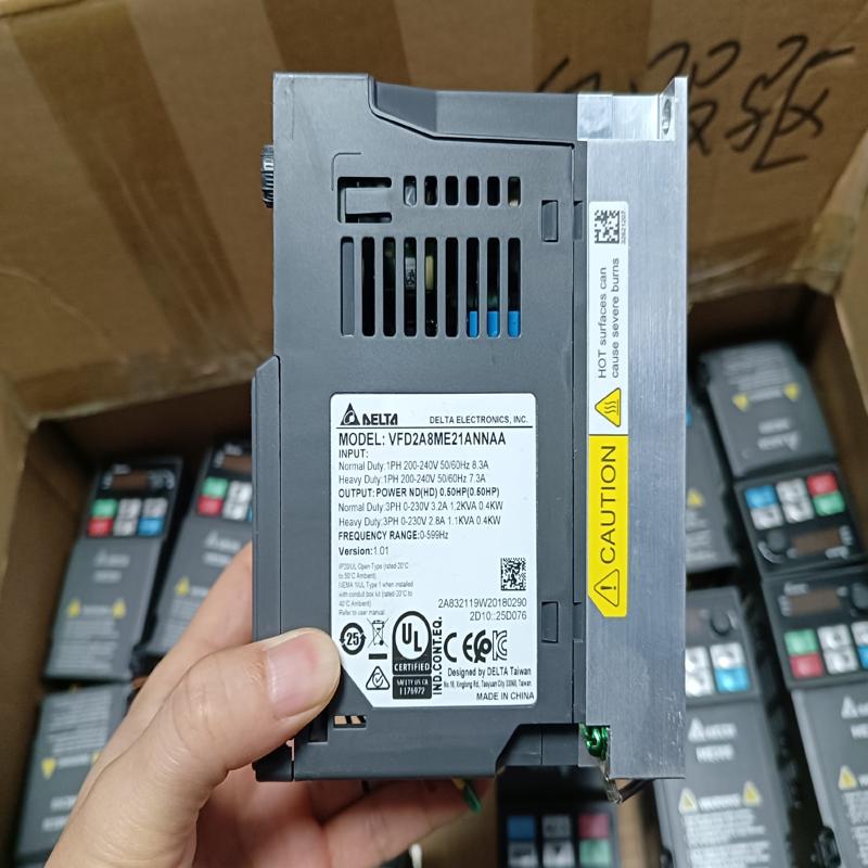 台达变频器VFD2A8ME21ANNAA，二手拆机件(询价）