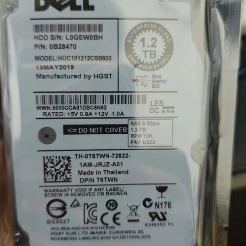 DELL HUC101212CSS600 0T6TWN(议价）