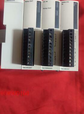 拆机施耐德扩展模块一组tm2ami2ht+tm2dra8rt