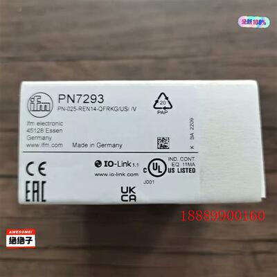 IFM易福门PN7293压力传感器,实物拍