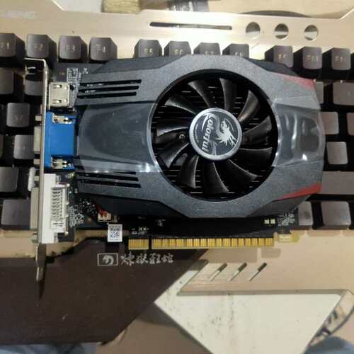 七彩虹gt730k黄金版2g显存,拆机卡正常使用,成色冲新