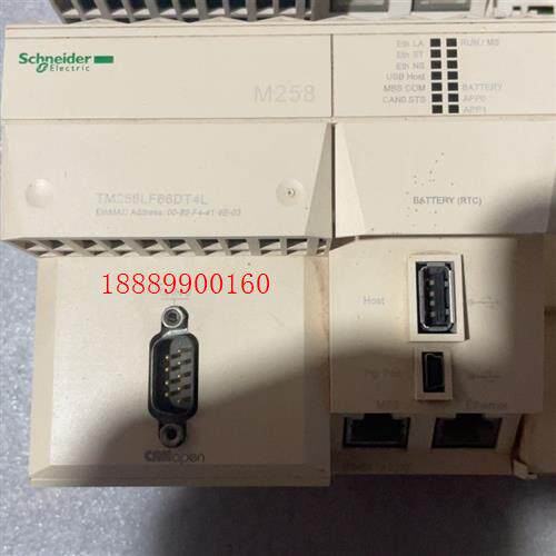 施耐德M258PLC控制器、TM258LF66DT4L、PO