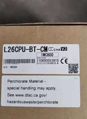 三菱L26CPU-BT-CM.未拆封,有诚意的带价私聊