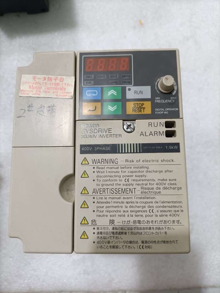 欧姆龙3G3MV-A4015拆机1.5kw包好