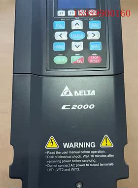 台达变频器,5.5KW,VFD055C43A,成色98新,功