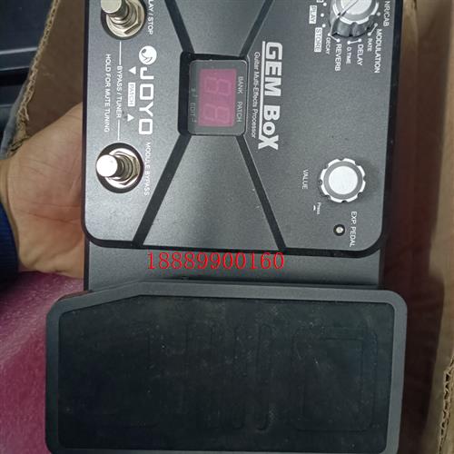 JOYO卓乐Gembox电吉他综合效果器失真混响金属鼓机节奏