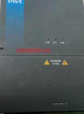 Goodrive300-21英辉藤变频器,商标没有了,通电显