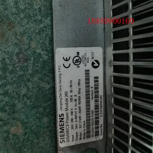 6SL3224 7UA0二手拆机西门子PM240 0BE33