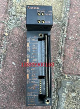 三菱A1S66ADA,拆机货,实物图,外壳有裂痕,看图六,有