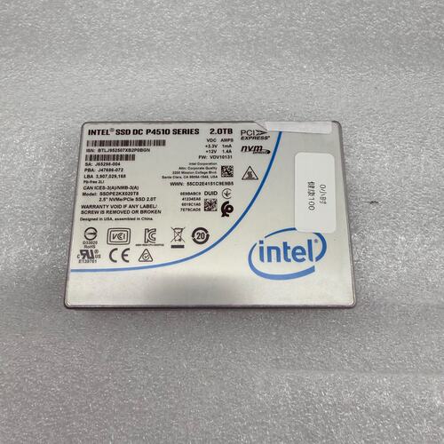 INTELR SSD DC P4510 SERIES 2T(议价）