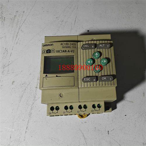 欧姆龙可编程控制器ZEN-10C3AR-A-V2实物拍摄现