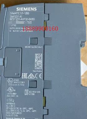 PLC西门子模块SM12316ES7231-4HF32