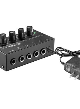 HA400 4路监听耳机放大器 Headphone Amplifier耳放 耳机监听功放