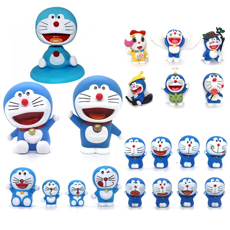 叮当猫哆啦a梦蛋糕装饰用品摆件