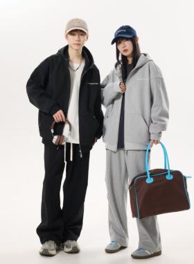 MANRESHOW 25SS星空呢变色刺绣男女款卫衣套装