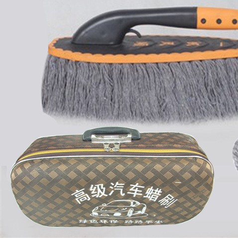 厂家供应汽车蜡刷一帆风顺360度可旋转拖把洗车刷子蜡刷