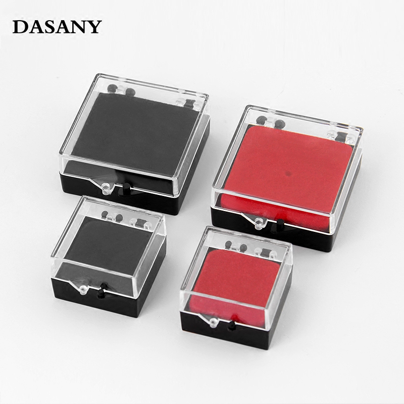 透明塑料饰品盒胸针纪念章