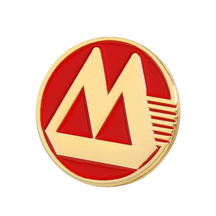 招商银行行徽胸章大堂营业厅柜员主管领导经理佩戴胸徽领针定制做