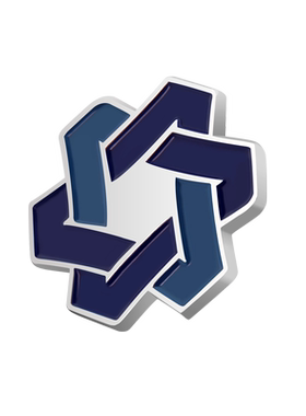 银色不锈钢徽章定制 烤漆填色LOGO标志企业公司员工胸章 胸针制作