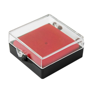 透明ABS亚克力首饰盒纪念章包装盒塑料饰品盒徽章盒子胸针包装壳