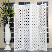 正品 屏风隔断玄关折屏尚客客厅简约现代雕花镂空折时叠厅财源滚包