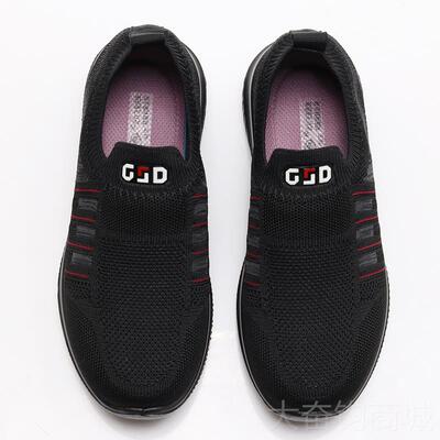 正品春秋老北京鞋布鞋女鞋防滑软中底老年健步轻便宽松妈妈动休闲