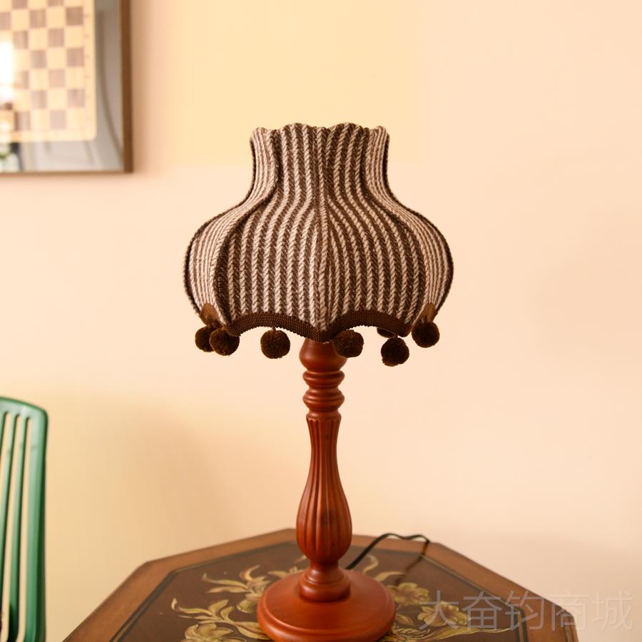 正品美台拉德原创设布艺南瓜灯计意式中古文艺复室古南洋风小众卧