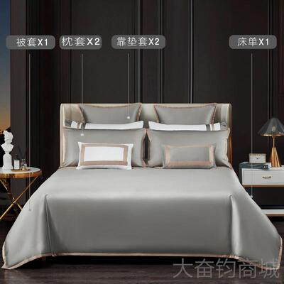 正品进高口档奢华四件纯套全棉10支埃及长绒6棉五星级酒店床上用