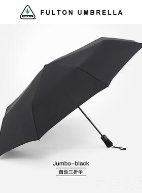 正品英国富顿F尔uon雨伞男士t自动折叠晴雨两用伞加大抗风全l自动