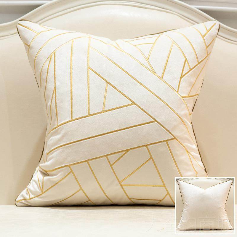 正品简约现代芯轻奢客厅靠沙发靠枕正垫抱枕套方形腰枕含定制黄色,居家布艺,靠垫/抱枕,淘宝优惠券,粉丝福利购,淘宝优惠卷