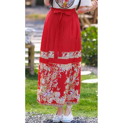 正品班服初中小学生新中式服马舞台出汉服演国风高中生成人礼面裙