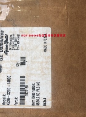 GE Aquamatic k526-x200-14000 正品全新 卖完要定