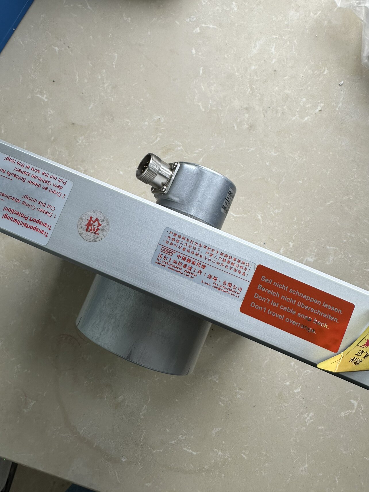 Asm传感器WS19Kt-8000-HSSI-8192-M4全新无包装就1个