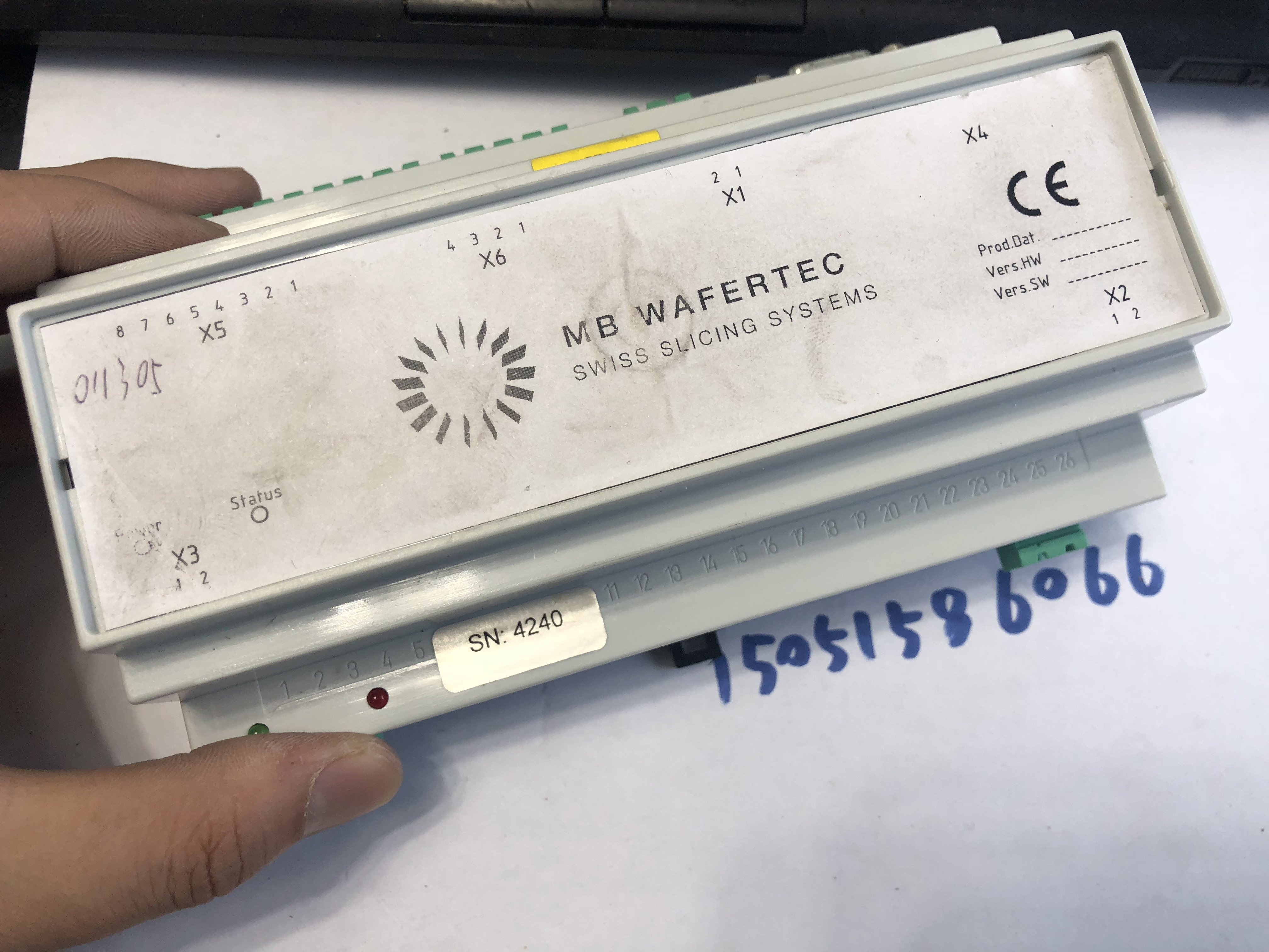 MEYER BURGER   SWISS SLICING SYSTEMS  HW:V2.0   SW:V3.14