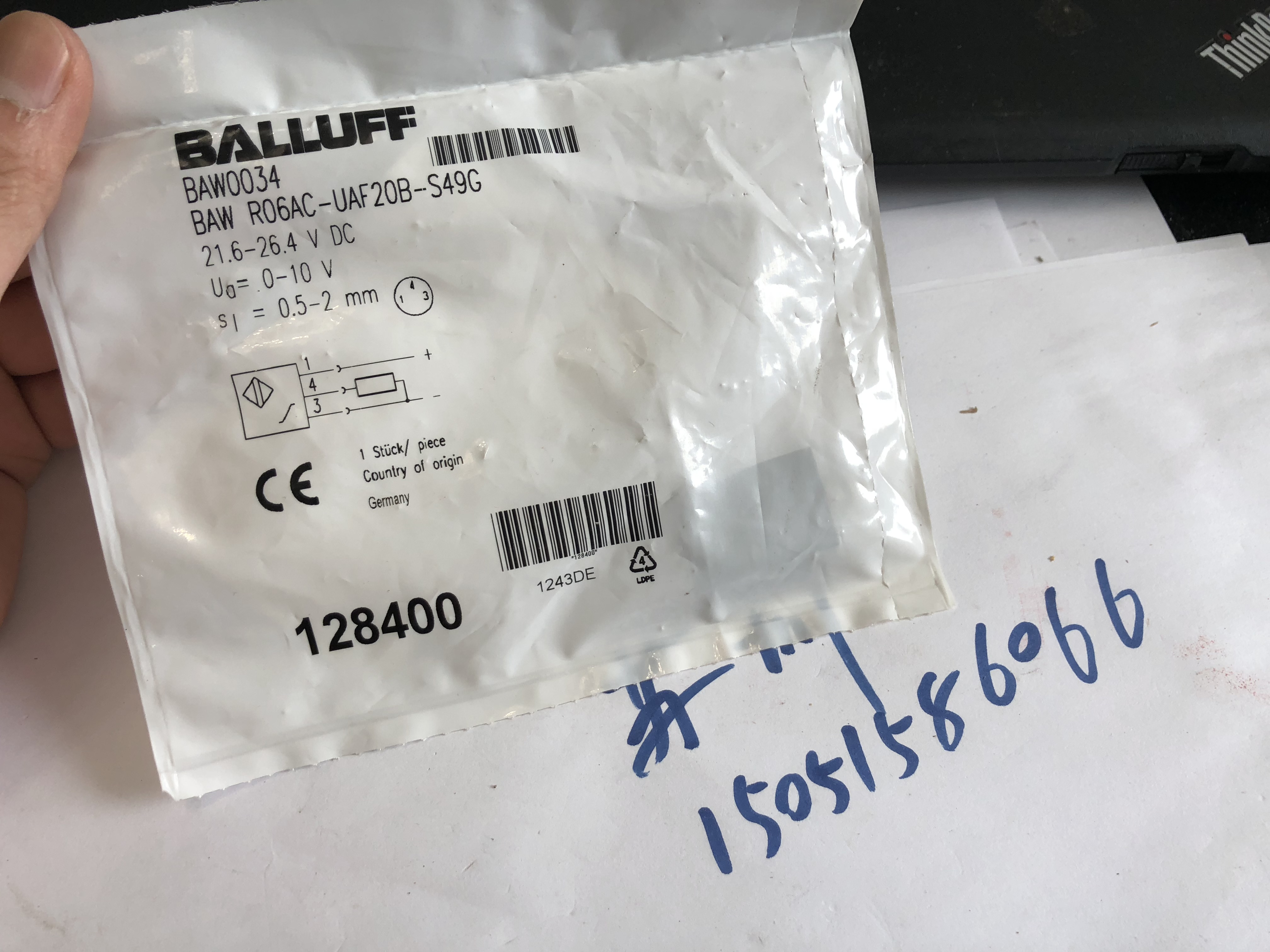 BALLUFF BAW R06AC-UAF20B-S49G; BAW0034全新原装包邮顺丰