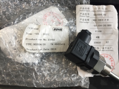 JUMO  1XPT100 902004/20-380-1003-2-8-50-104-26-000 全新包装