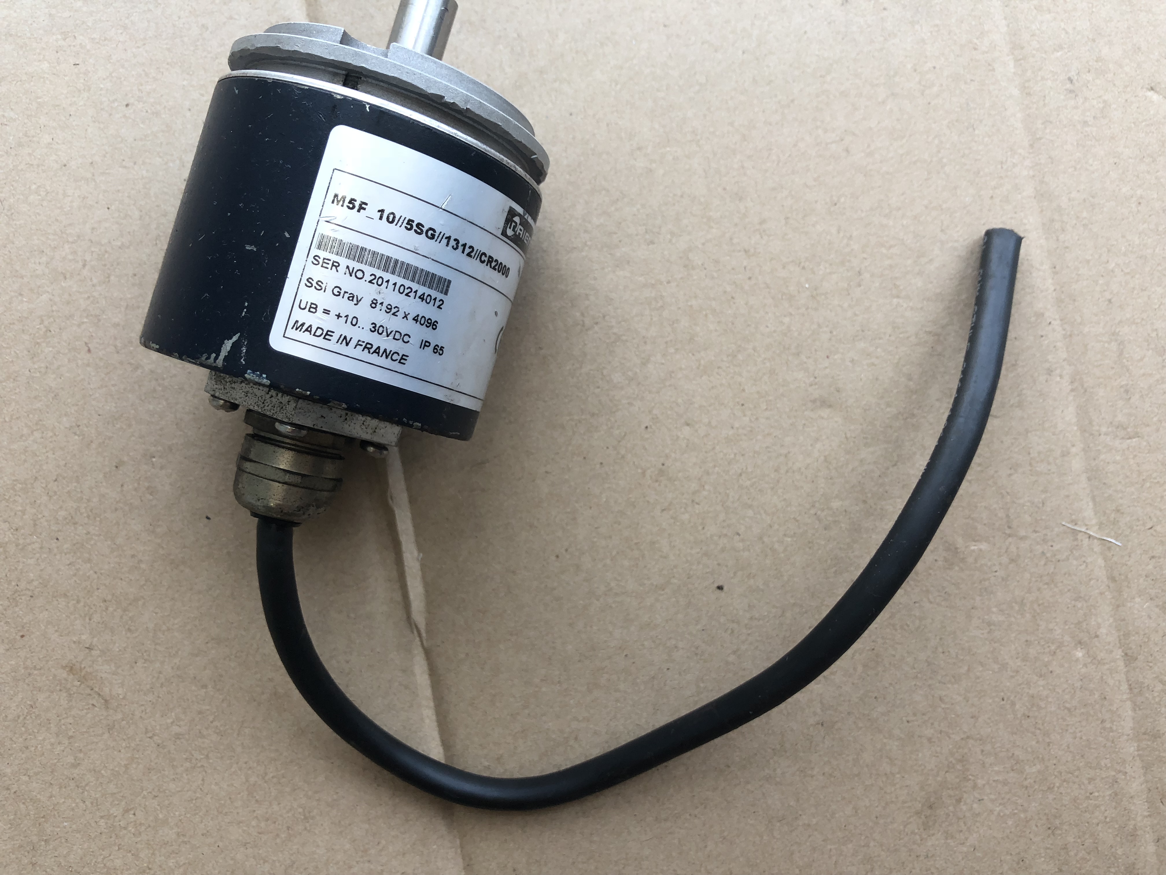 RAIENTEC编码器  M5F-10-5SG-1312-CR2000  拆机9成新  现货就1个