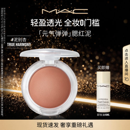 MAC/魅可元气弹弹腮红泥