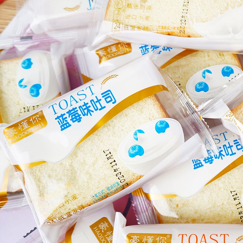 夹心吐司早餐软面包整箱