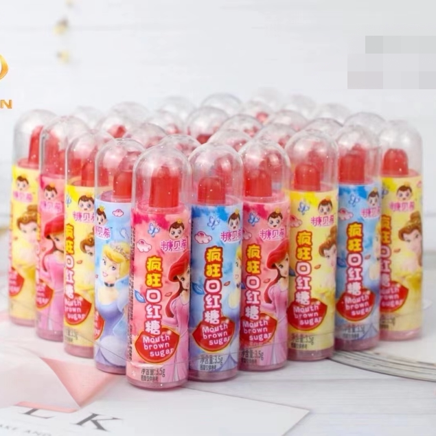 发30条网红口红糖果硬糖