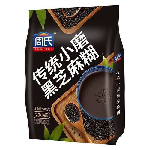 周氏黑芝麻糊700g袋装传