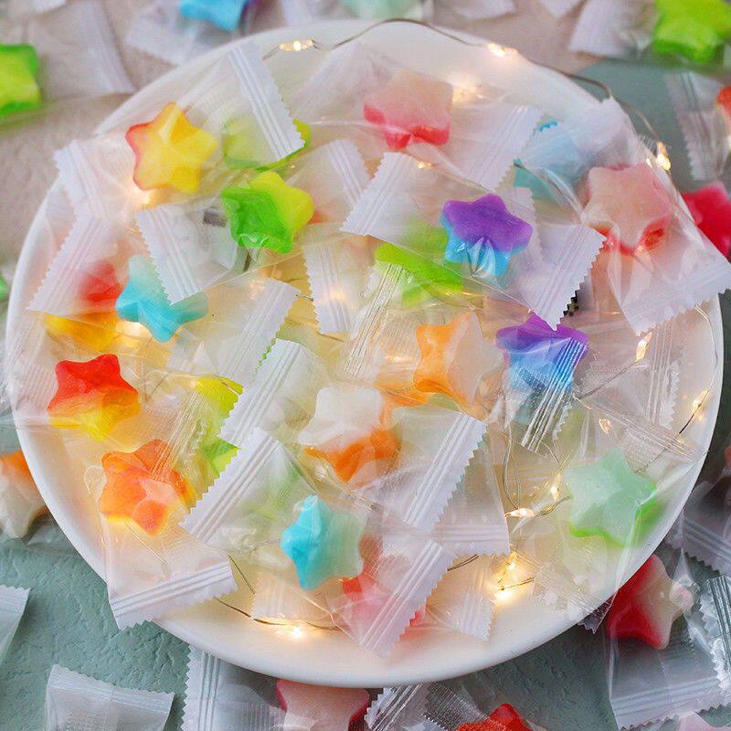 星星爱心水果糖什锦糖许