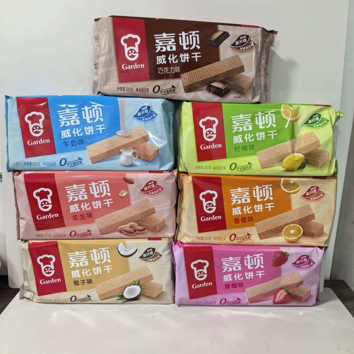 威化饼干巧克力柠檬夹心