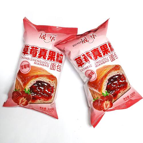 商超同款100g真果粒面包