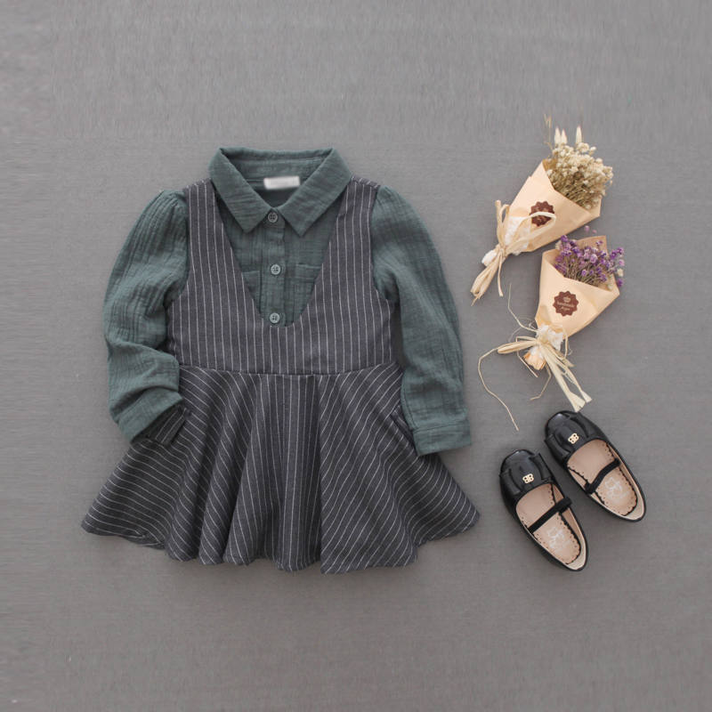 Chemise fille à manche longue - Ref 2088748 Image 1