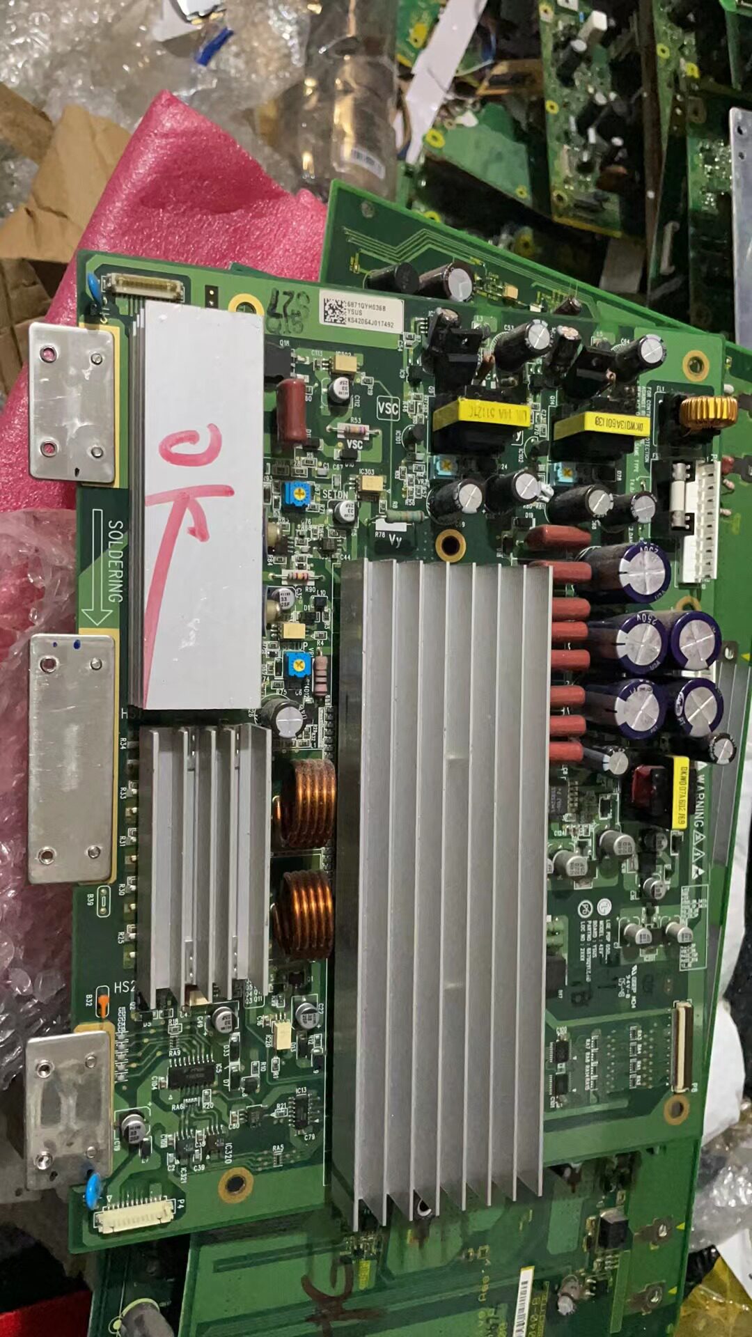 长虹42V7等离子液晶电视Y板6870QYE011D 6871QYH045D - 实物图