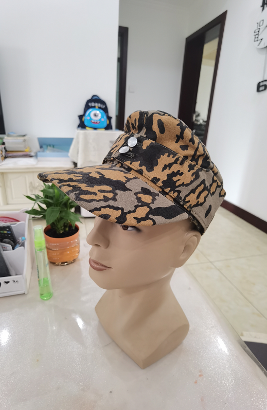 橡树叶迷彩m43帽 德国野战帽秋季工装休闲便帽