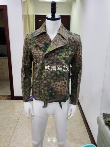 迷彩棉布料斜纹工装夹克